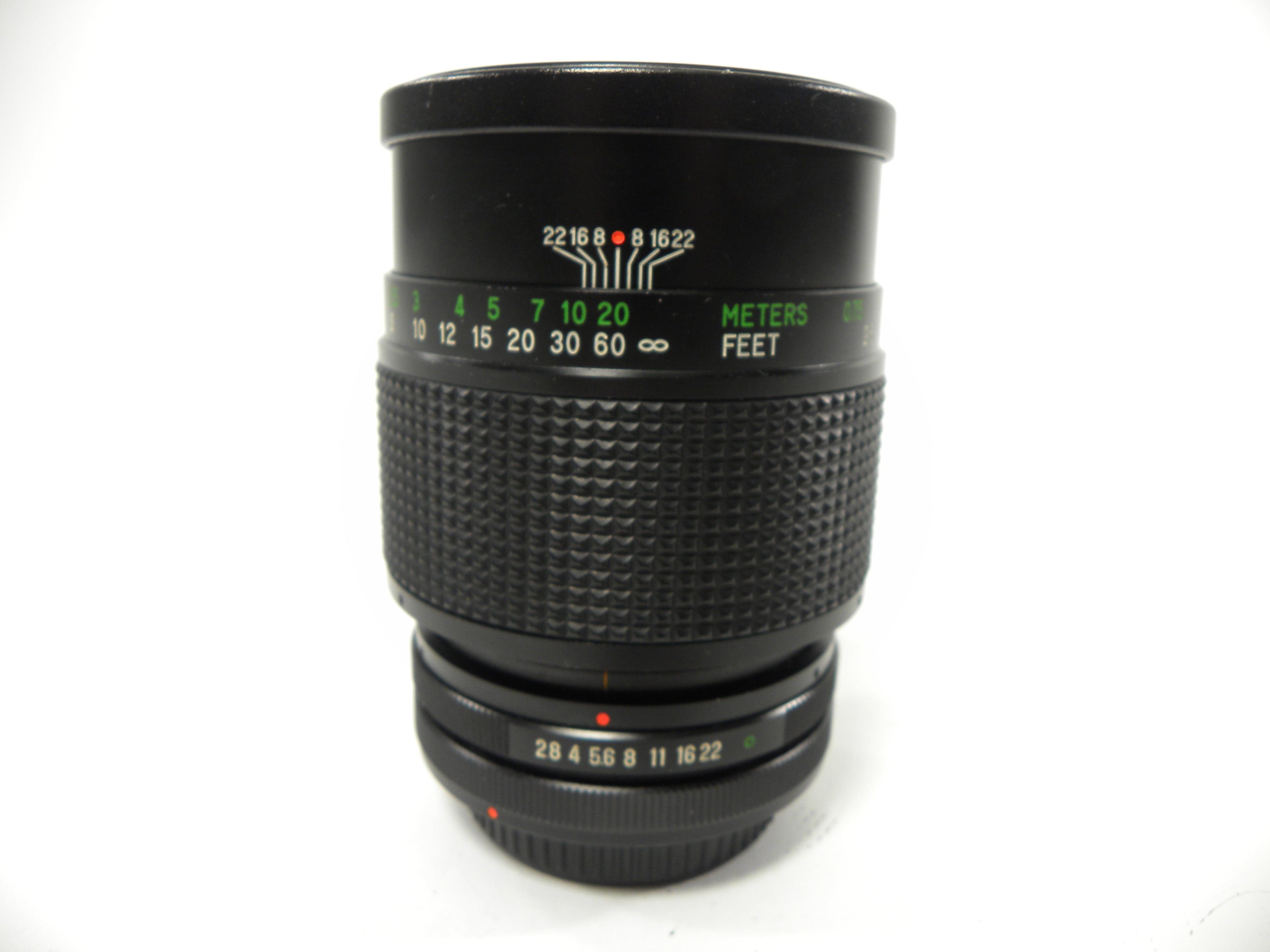 Vivitar Auto Telephoto Close Focusing 135mm f2.8 Canon FD Mount