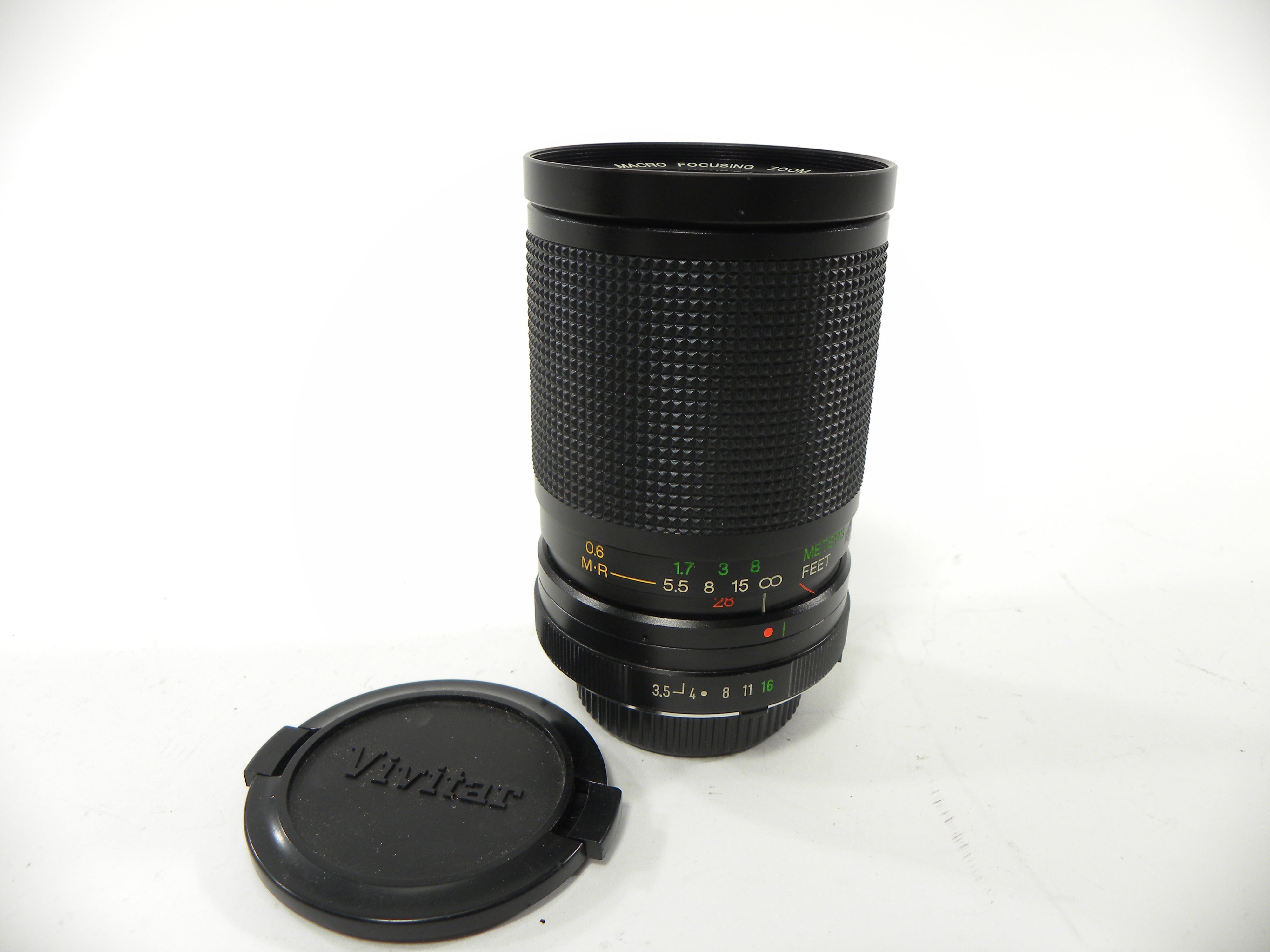 Vivitar MC Macro Focusing Zoom 28-85mm f3.5-4.5 Minolta MD Mount