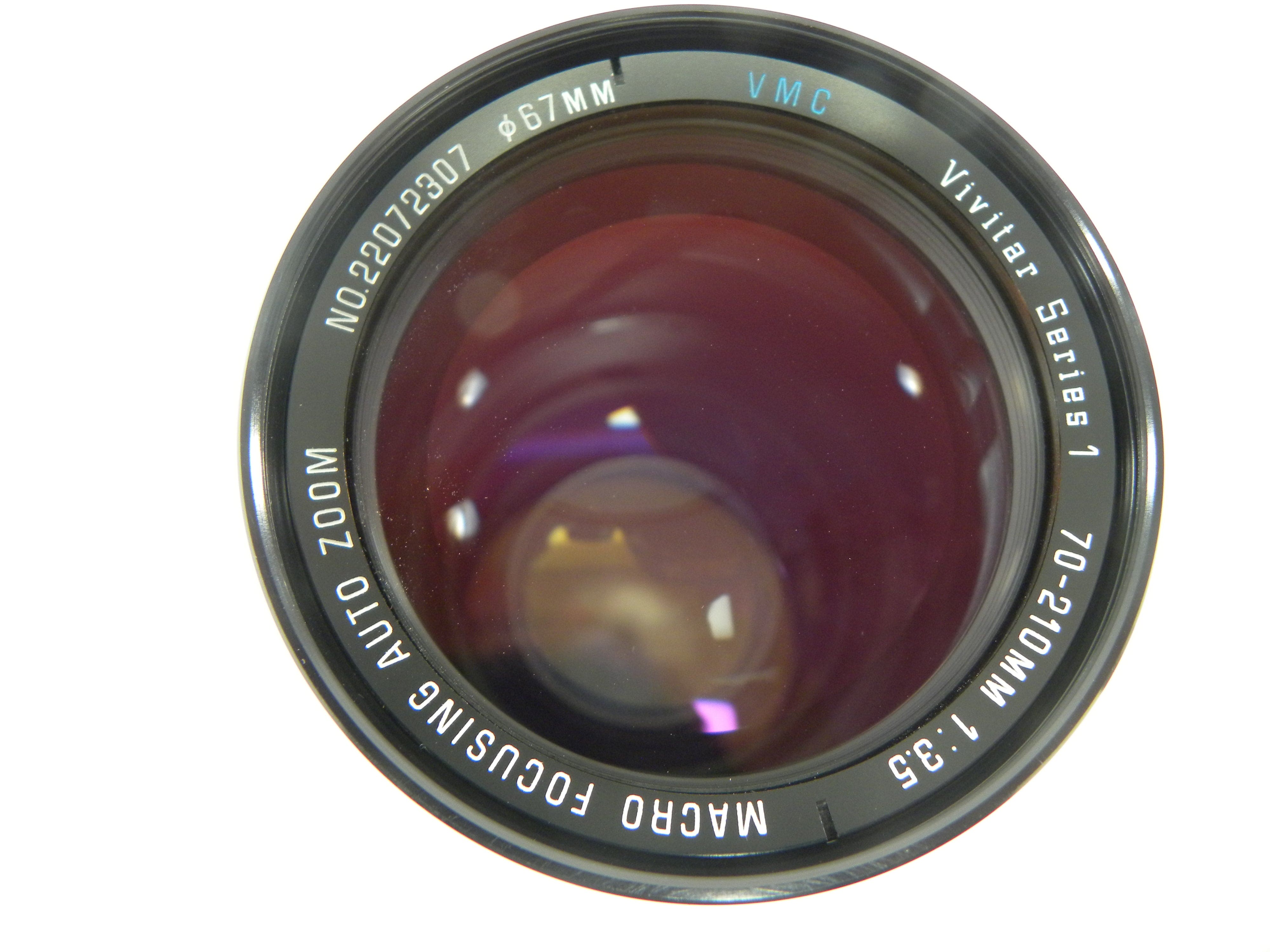 Vivitar VMC Series 1 70-210mm f3.5 Macro Focusing Auto Zoom Canon FD mount