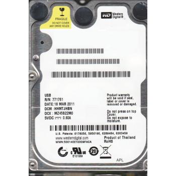 WD5000BMVW-11AMCS4 | Western Digital 500GB 5400RPM USB 3.0 2.5-inch Hard Drive