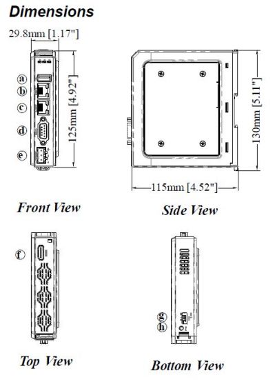 Weintek | HMI with external touchscreen | cMT-FHDX-820