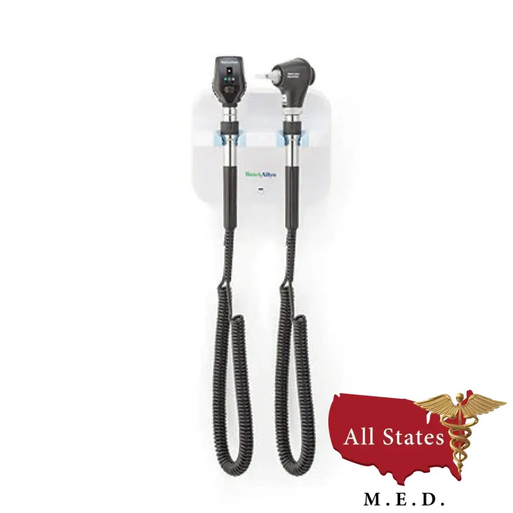 Welch Allyn Green Series 777 Wall Transformer with Otoscope and Ophthalmoscope