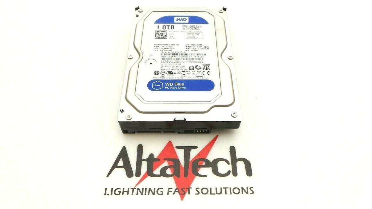 Western Digital WD10EZEX-75WN4A0 Dell 8JYXK 1TB 7.2K SATA 3.5" 6G West