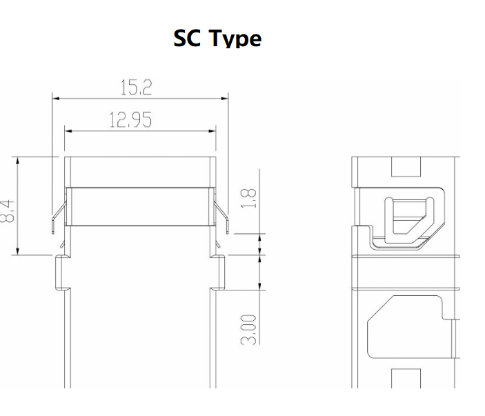Cost Effective MTP/MPO-8/12/24 Fiber Optic Adapter/Coupler, Standard/SC Footprint, Reduced Flange