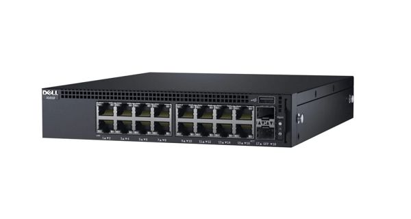 VV0RJ - Dell X1018P 16-Ports 1GbE PoE Network Switch with 2-Ports 1GbE SFP