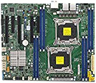 Supermicro X10DAL-I Socket LGA 2011  E5-2600 v3 Family C612 Max.512GB DDR4 10xSATA 5xPCIe 2x10GbE ATX Server Motherboard.