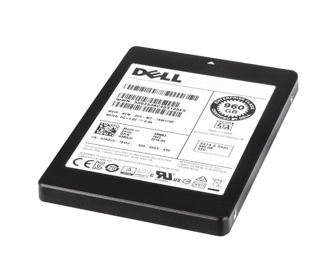 X1C27 Dell 960GB SATA 6Gbps Read Intensive 2.5-Inch Solid State Drive