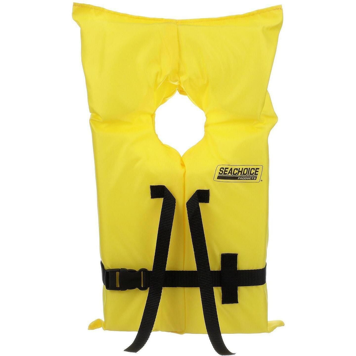 Seachoice EPE1120AK1Y-86060 Type II Life Vest Youth, Yellow