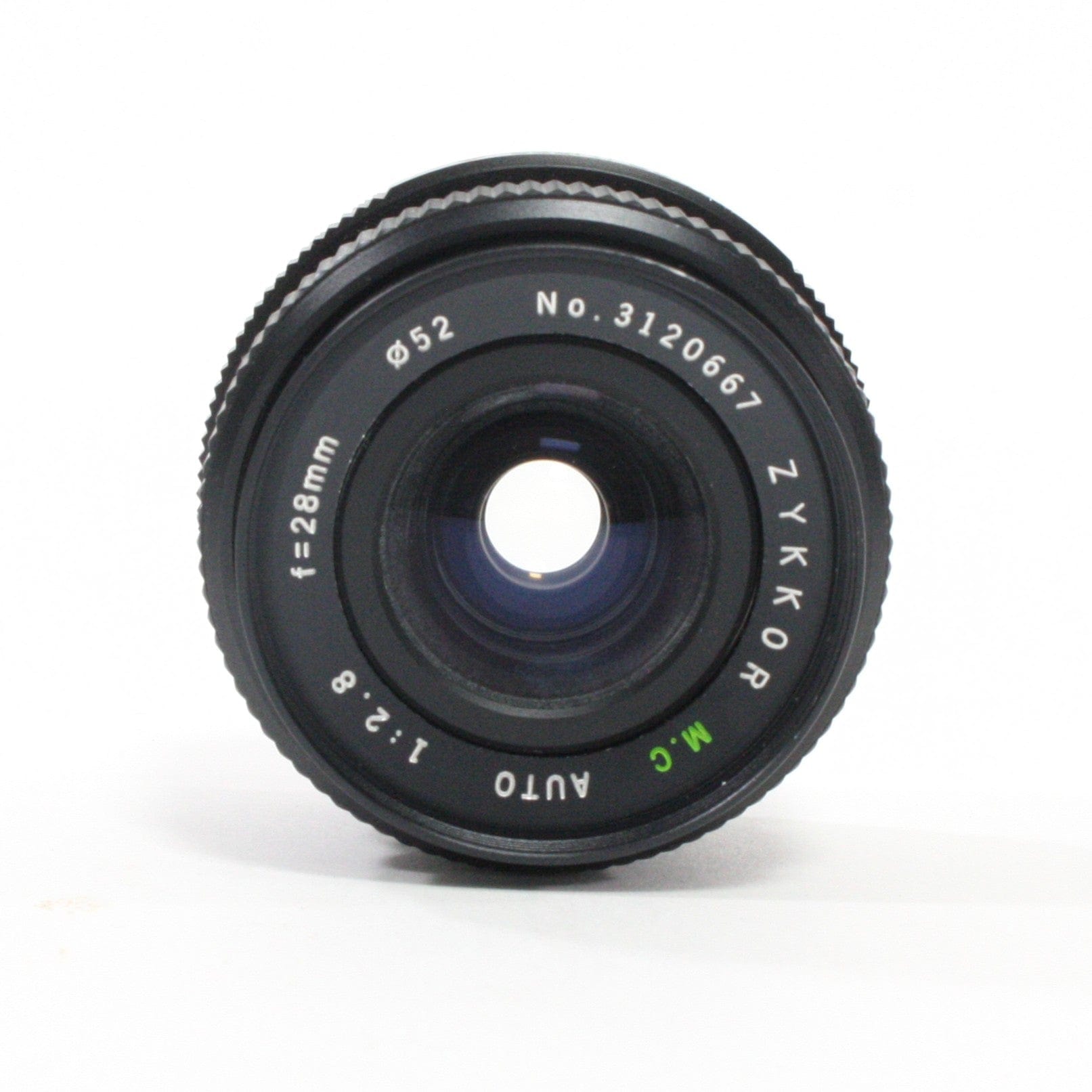 Zykkor 28mm f/2-8 Auto M.C. Lens for Canon FD Mount