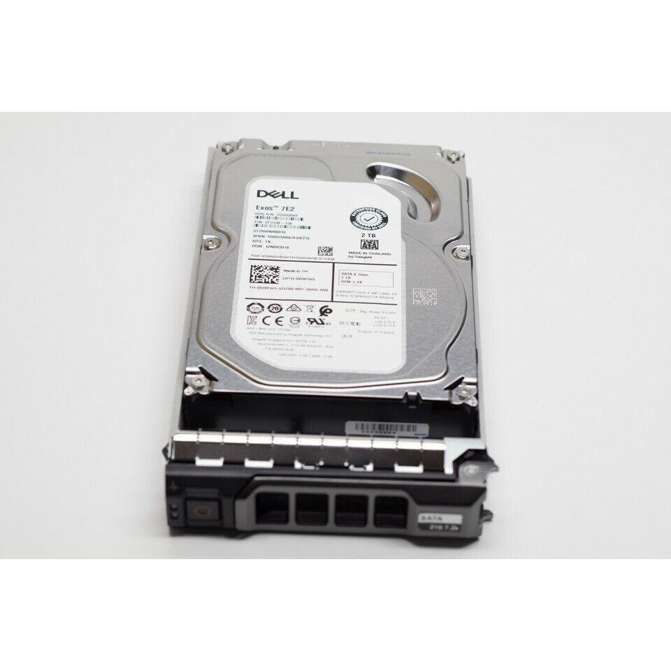 0382H DELL 2TB 7.2K SATA 3.5" 6Gb/s HDD 13GEN-FoxTI