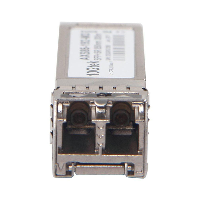 10 Gigabit SFP+ LC Multi-Mode Transceiver, 10GBASE-SR Module for Cisco SFP-10G-SR, Meraki MA-SFP-10GB-SR, Ubiquiti UF-MM-10G, Mikrotik, D-Link, Supermicro, (850nm, DDM, 300m)-FoxTI