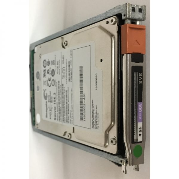 ST930065 CLAR300 – EMC 300GB 15K RPM SAS 2.5″ HDD for VNX5200,5400,5600,5800,7600,8000 , VNXe1600,3200series disco - MFerraz Tecnologia
