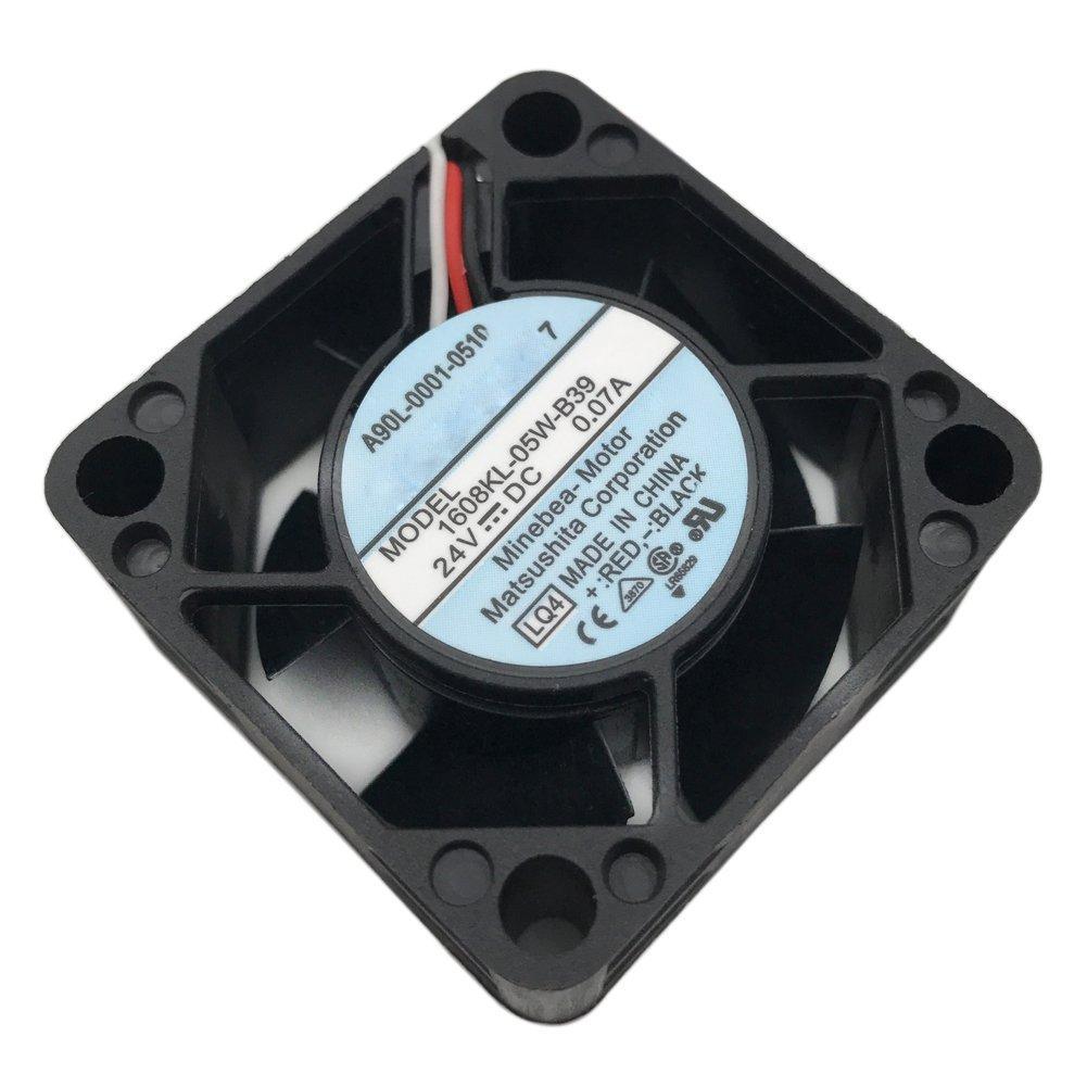 1608KL-05W-B39 24V 0.07/0.08A 4CM 3Wire FANUC special 4020 Cooling fan, cpu cooler heatsink axial 4020 Cooling Fan (0.07A) - AloinfoUSA