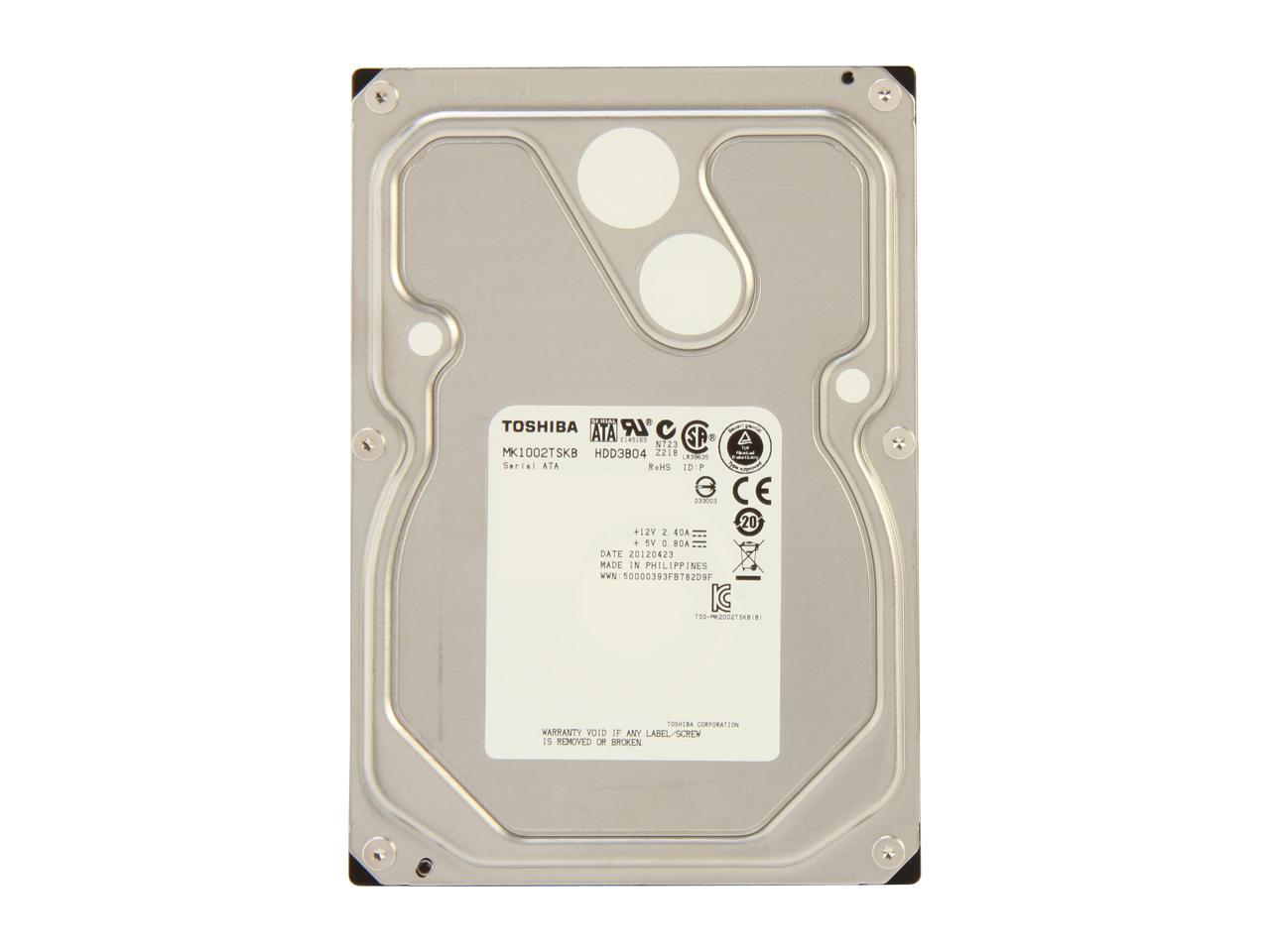 TOSHIBA MK1002TSKB 1TB 7200 RPM 64MB Cache SATA 3.0Gb/s 3.5 Enterprise Hard Drive disco - AloTechInfoUSA