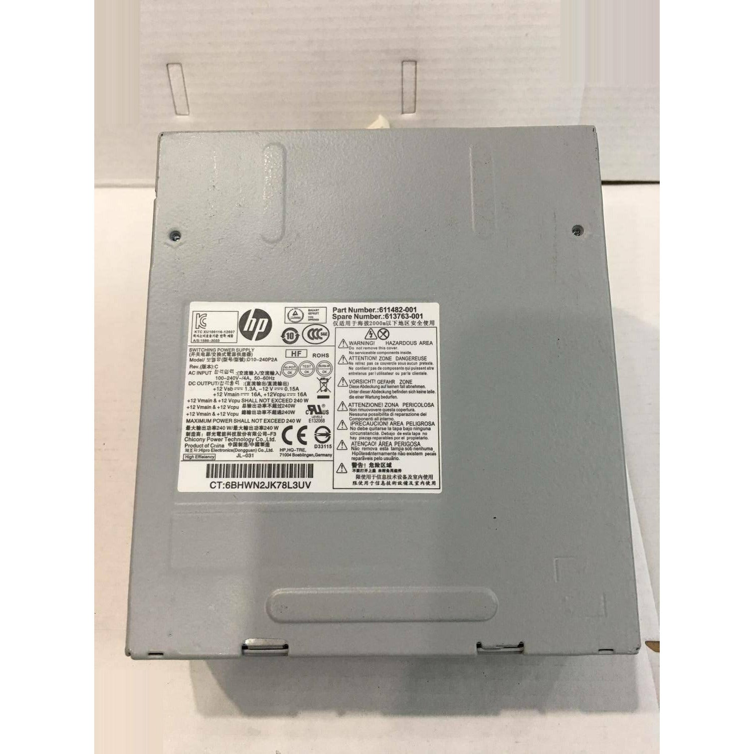 240W compact Power Supply For HP PS-4241-9HF PS-4241-9HA Pro 6000 6005 6200 - AloinfoUSA