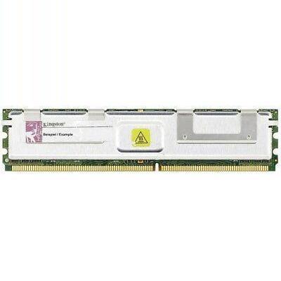 2GB kingston DDR2-667 PC2-5300F Dual Rank 2Rx4 ECC Fb-dimm RAM KVR667D2D4F5 / 740617091366-FoxTI