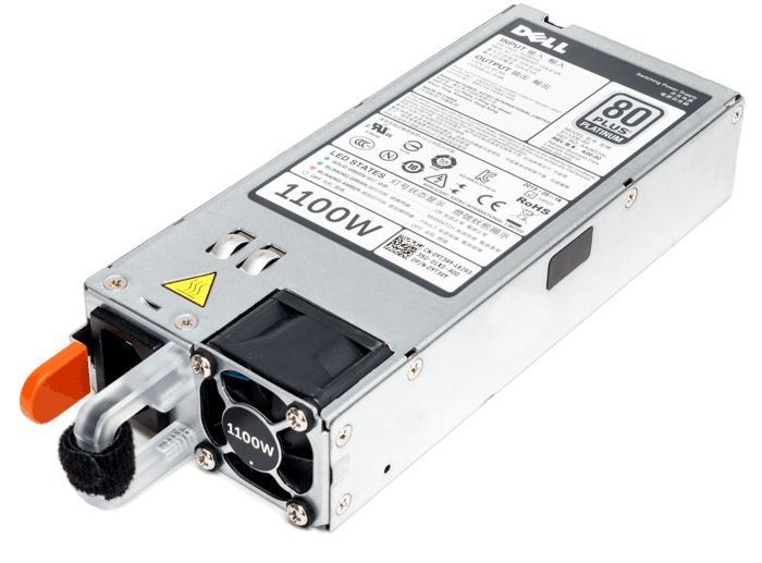 DELL POWER SUPPLY 1100W 80 PLUS PLATINUM FOR POWEREDGE R640 R740 R940 TFR9V - AloTechInfoUSA