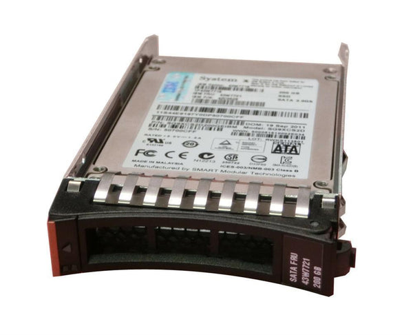  43W7718 - IBM 200 GB SATA 2.5" MLC HS SSD, FRU 43W7721 / SG9XCS2D - AloTechInfoUSA