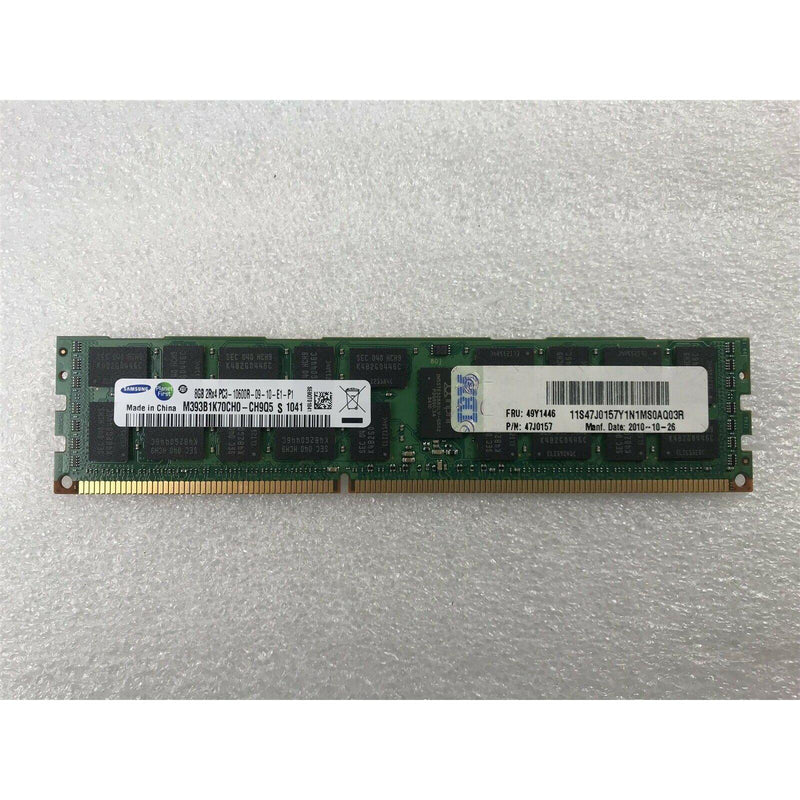 49Y1436 IBM 8GB 2RX4 PC3-10600R MEMORY MODULE (1X8GB) 686907885805-FoxTI