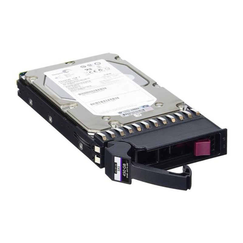 516810-002 HP 450GB 6G SAS 15K RPM LFF 3.5" SC Enterprise Hard Drive EF0450FARMV disco - AloTechInfoUSA