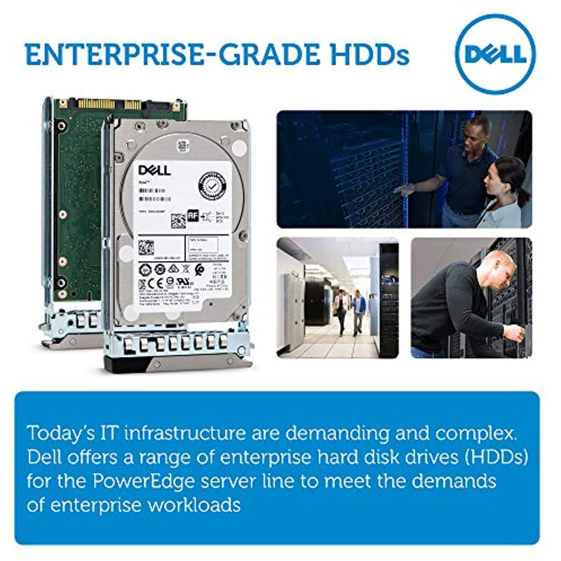 Dell 401-ABHQ 2.4TB 10K SAS 2.5-Inch PowerEdge Enterprise Hard Drive in 14G Tray Bundle with Compatily Screwdriver Compatible with R940XA R840 R440 R640 R6415 R740 R740XD R7415 R7425 R940 - MFerraz Tecnologia