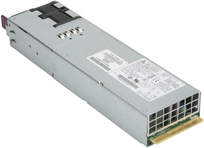 SuperMicro PWS-1K66P-1R 1U 1600W Redundant Power Supply 73.5mm width Fonte - AloTechInfoUSA