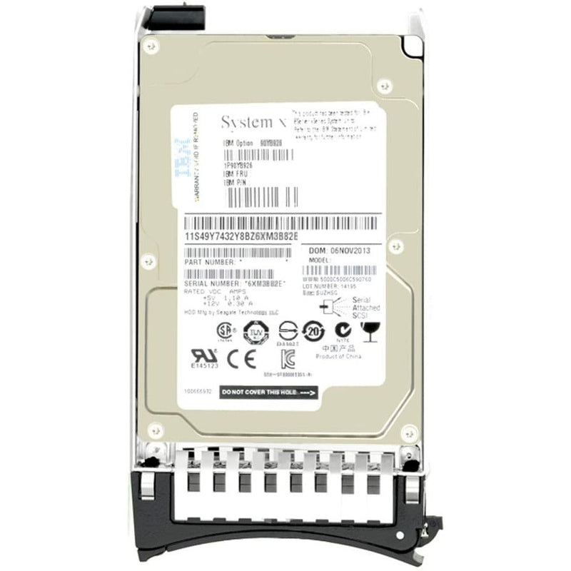 IBM 42D0778 - 1TB 3.5" Near Line SAS 7.2K 6Gb/s HS Hard Drive disco - MFerraz Tecnologia