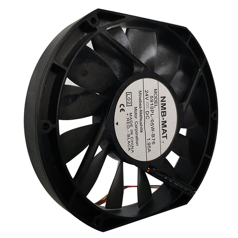 Cooler NMB 5910PL-05W-B76 DC 24V 1.95A 172*150*25mm For Inverter fan / HP CPU Fan - AloTechInfoUSA