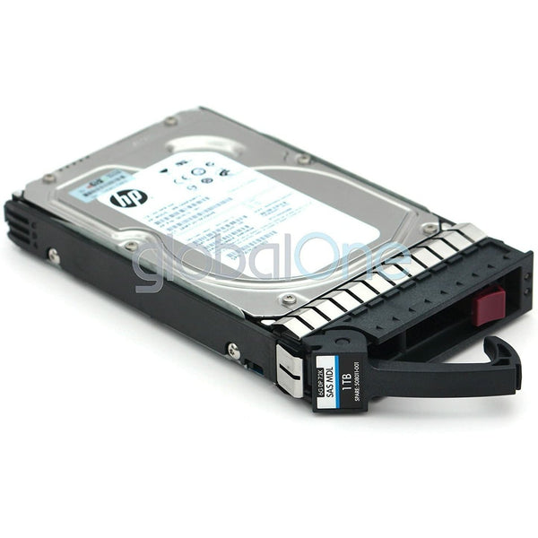 HP MB1000FAMYU 1TB 7.2K 3.5 SAS DP 6G MDL G8 SC HDD With Tray Disco - MFerraz Tecnologia