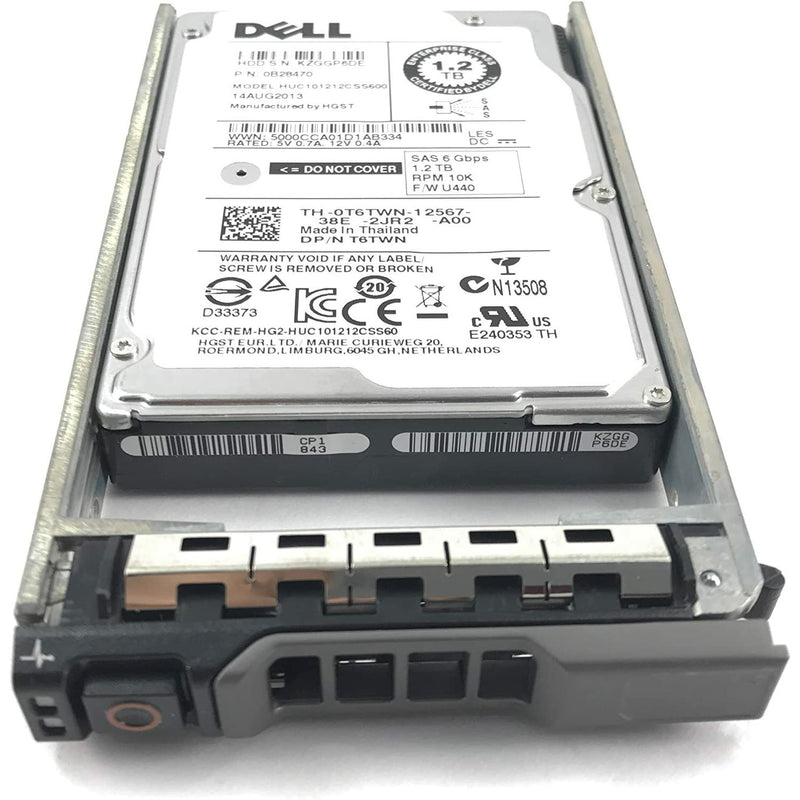 HUC101212CSS600-DELL DELL 1.2TB 10K 6GBPS SAS 2.5'' Hard Drive disco - MFerraz Tecnologia