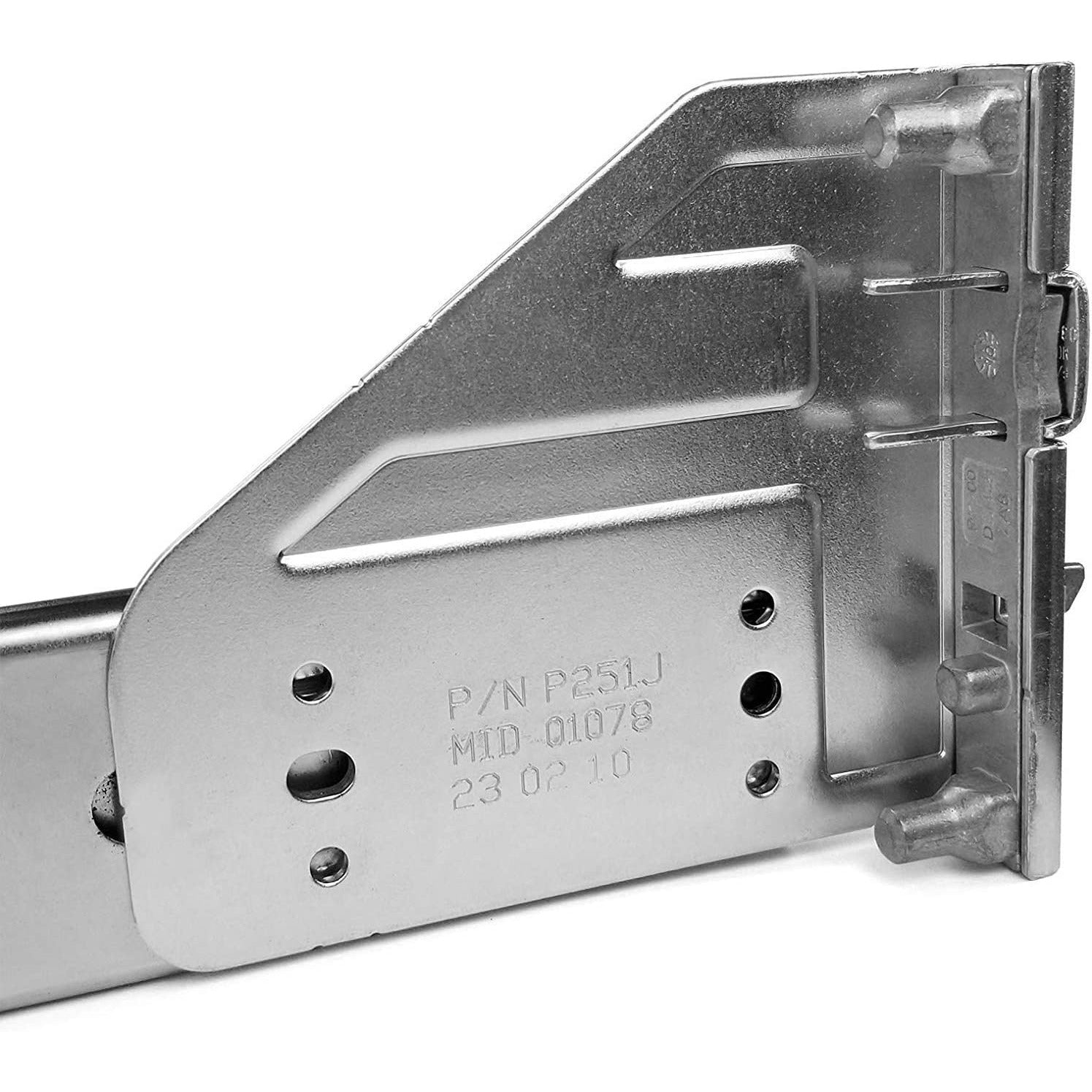 Trilho Dell PowerEdge R710 2U Server Sliding Rapid Rail Kit P242J M997J Ready Rails - AloTechInfoUSA