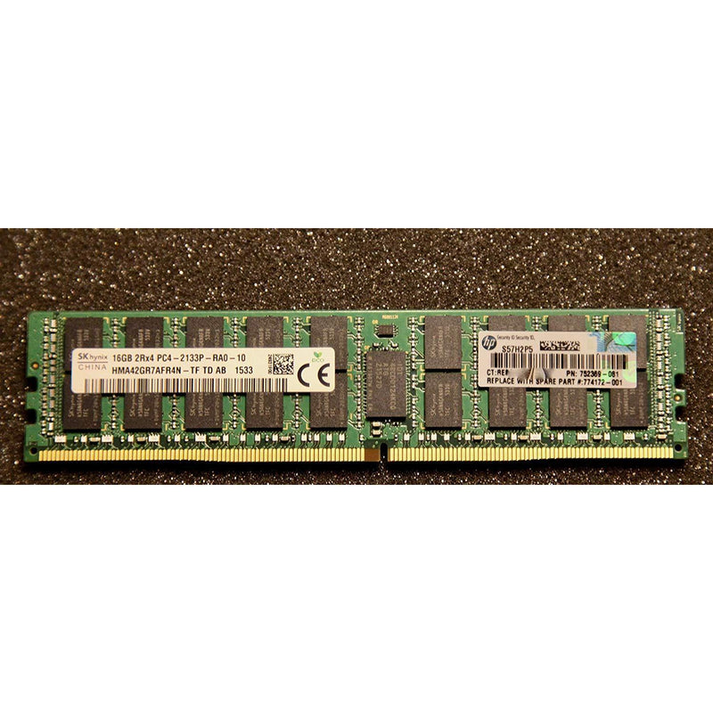 752369-081 Hewlett-Packard 16Gb 2Rx4 Pc4-2133P-R Memory Kit-FoxTI