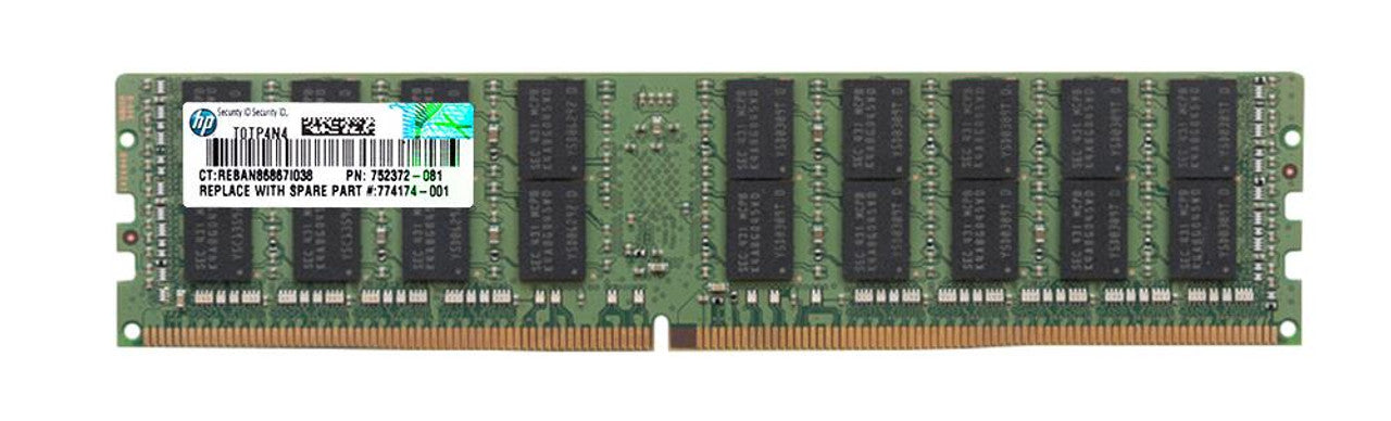 memory 752372-081-BN - 32GB PC4-17000 DDR4-2133Mhz 4Rx4 1.2v ECC LRDIMM (Equivalent to OEM PN # 752372-081) - AloTechInfoUSA