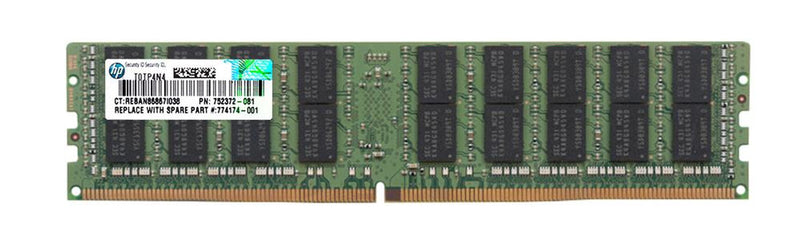 memory 752372-081 GENUINE HP 32GB 4DRx4 PC4-2133P DDR4 RAM 774174-001 726722-B21 - AloTechInfoUSA