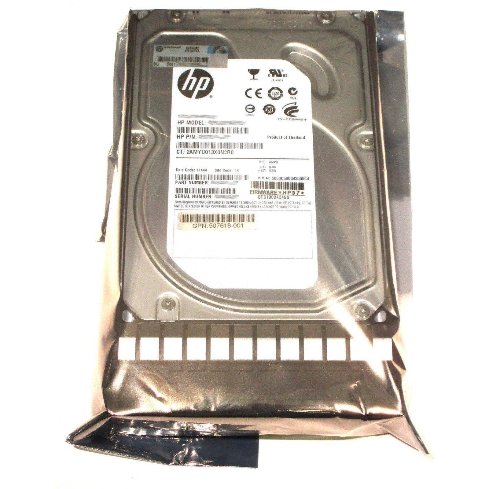 782669-B21 782995-001 HP 6TB 6G SAS 7.2K LFF Mid Line Hot Plug HDD 888793353844-FoxTI