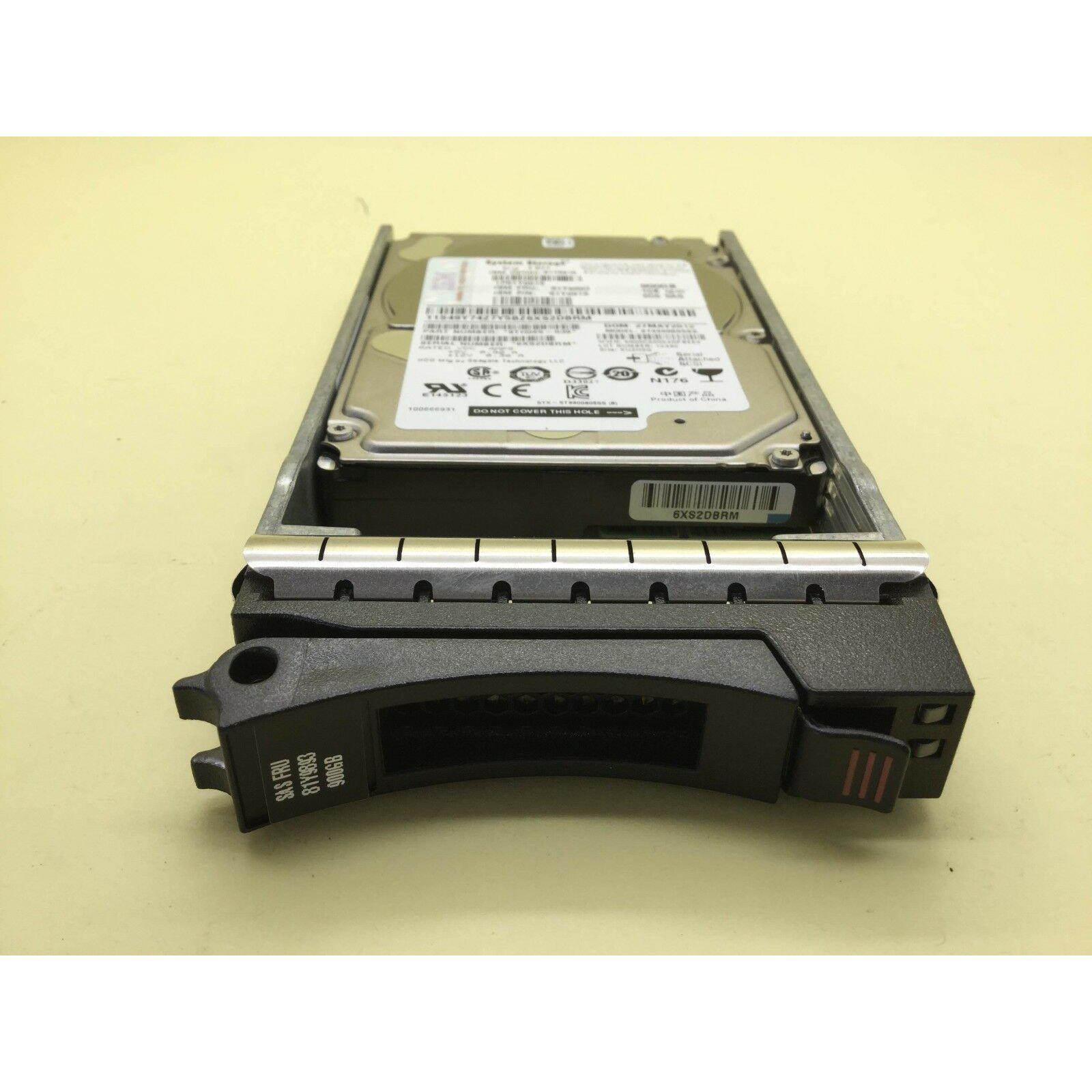 81Y9915 81Y9918 IBM 900GB 10K 6GBPS SFF SAS HARD DRIVE 81Y9893 883436125093-FoxTI