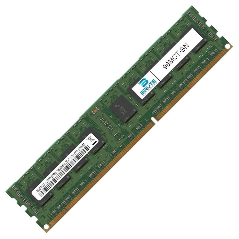 96MCT - Dell Compatible 8GB PC3-12800 DDR3-1600Mhz 2Rx8 1.5v ECC UDIMM 743183496573-FoxTI