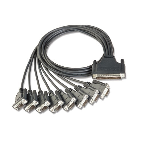 MOXA CBL-M68M9x8-100 - SCSI VHDCI 68 Male to 8-Port DB9 Male Connection Cable 100cm cabo - AloTechInfoUSA