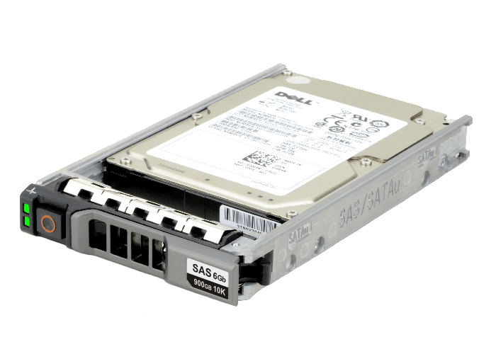 900-GB 10K-RPM SAS 6-Gbps 2.5-Inch Compatible with Dell PowerEdge Servers T20 C1100 R230 T430 T330 02RR9T 09X49P 08JRN4 Enterprise Internal Hot-Swappable Hard Drive in a 13G Dell Caddy - AloTechInfoUSA