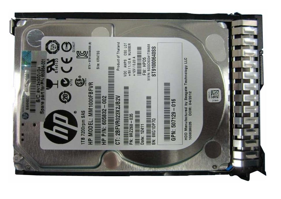 Disco MM1000FBFVR 1TB 7200RPM SAS 6Gb/s 2.5-inch Hard Drive FW: HPD8 - AloTechInfoUSA