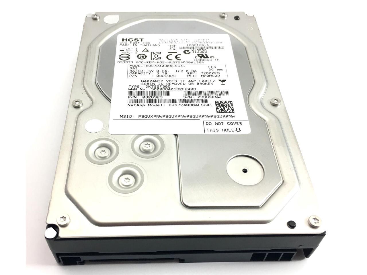 Disco 3TB 7.2K SAS Hard Drive 3.5'' FITS DELL SERVER T710 R410 R710 R720 R510 R730 - AloTechInfoUSA