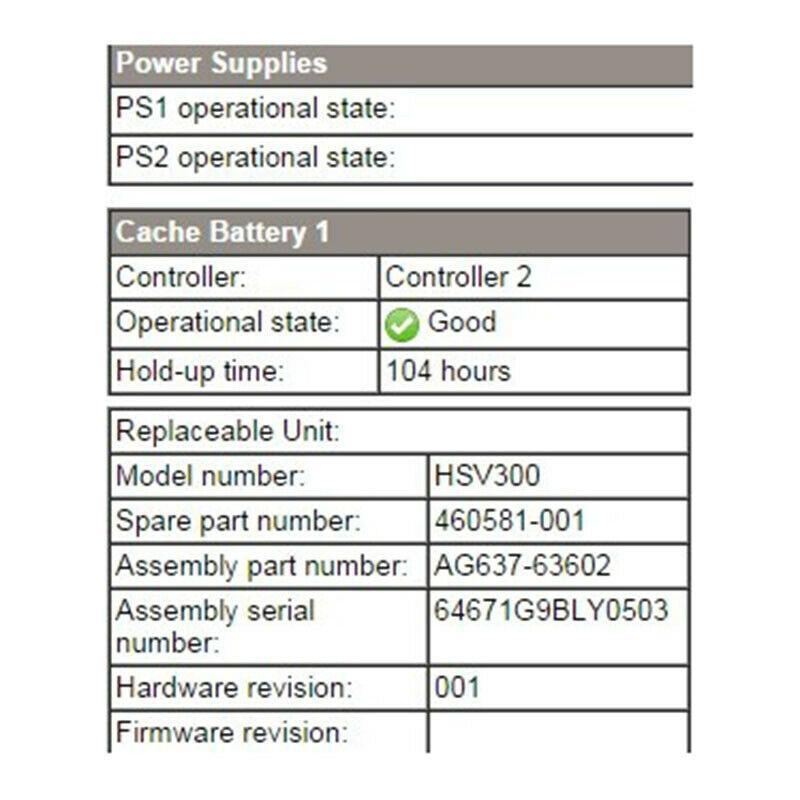 Battery Array Assembly AG637-63601 460581-001 for HP EVA4400 3.7V 2500mA bateria-FoxTI