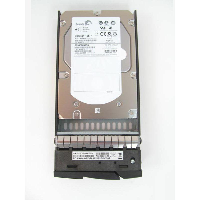 Compellent 9FM066-080-C Compellent 450GB SAS 15k 6GBPS Hard Drive 46655467188-FoxTI