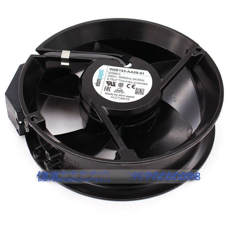 Cooler ebmpapst W2E143-AA09-01 17251 230V 0.12A high temperature fan