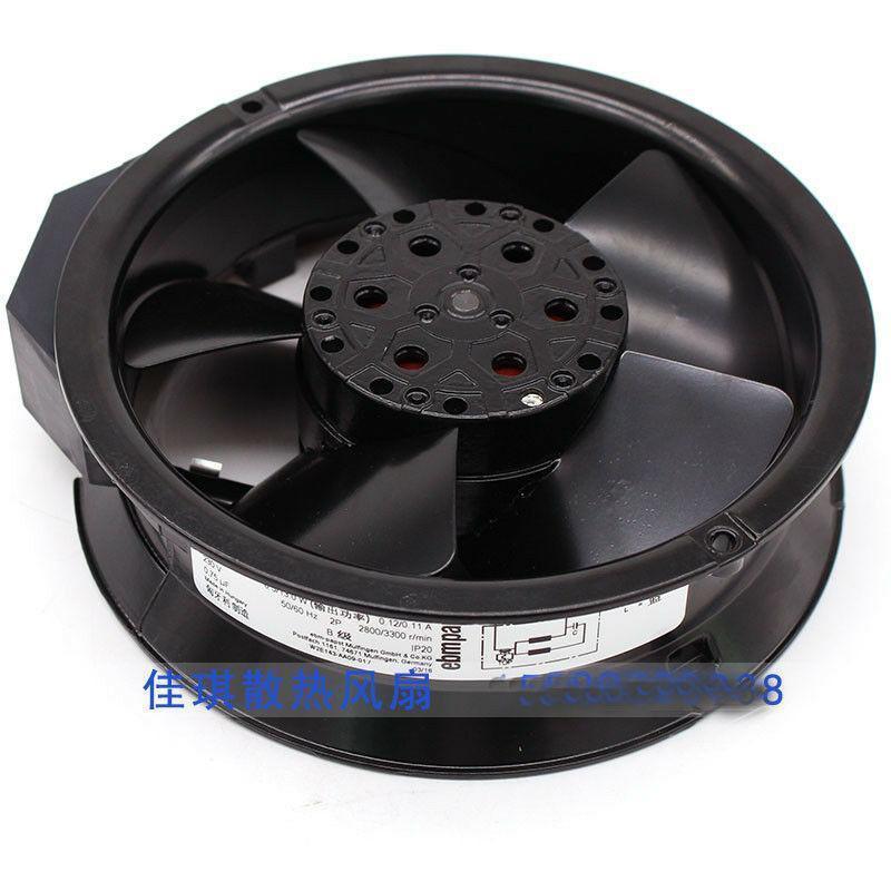 Cooler ebmpapst W2E143-AA09-01 17251 230V 0.12A high temperature fan
