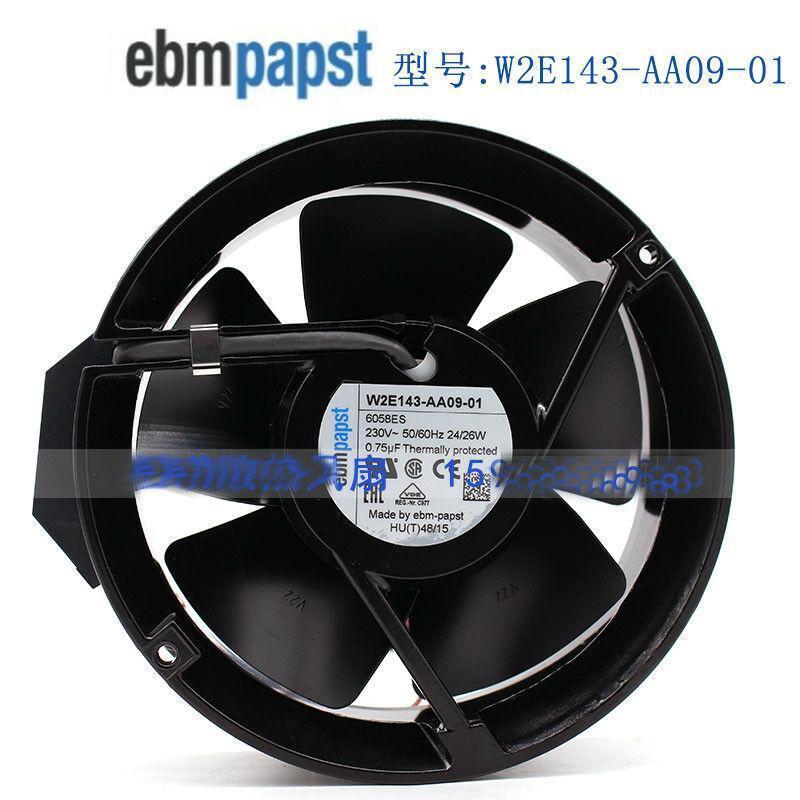 Cooler ebmpapst W2E143-AA09-01 17251 230V 0.12A high temperature fan