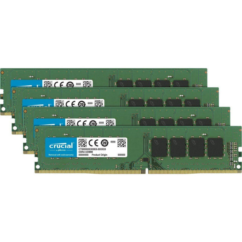 Crucial 16GB Kit (8GBx2) DDR4 2133 MT/s (PC4-17000) SR x8 Unbuffered DIMM 288-Pin Memory - CT2K8G4DFS8213-FoxTI