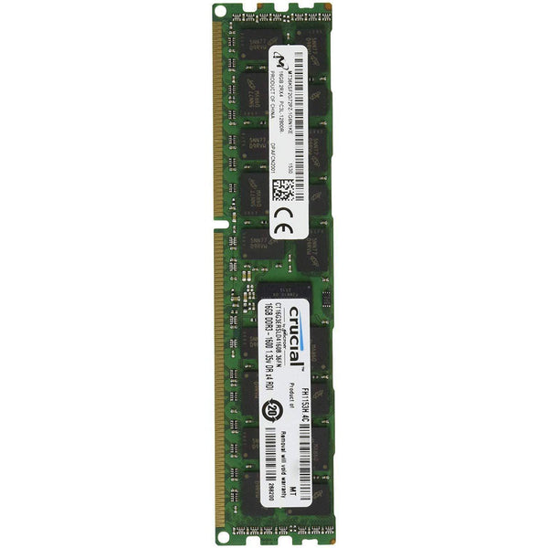 Crucial 16GB Single DDR3L 1600 MT/s (PC3-12800) DR x4 RDIMM 240-Pin Server Memory CT16G3ERSLD4160B-FoxTI