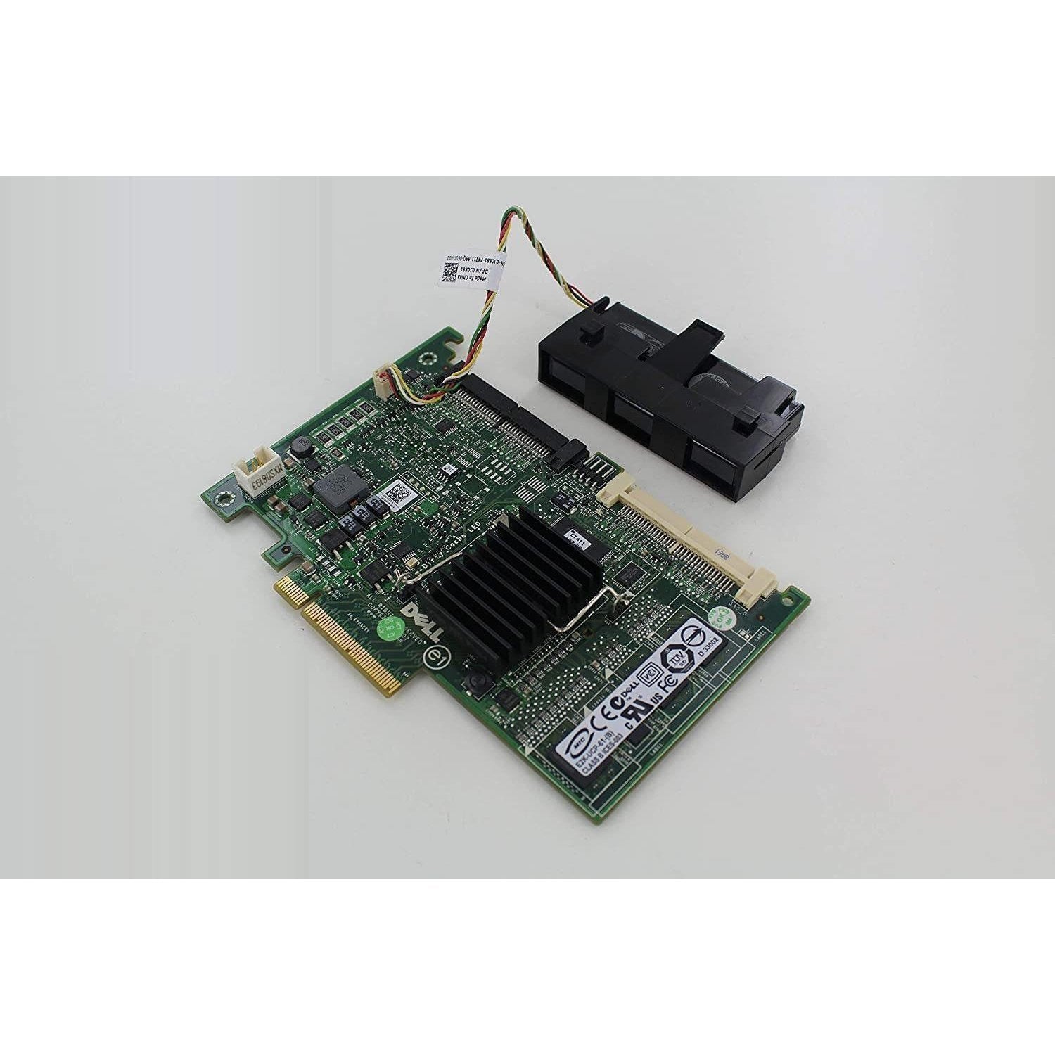 DELL E2K-UCP-61-(B) PERC 6I SAS RAID CONTROLLER PCI-E w/ TRAY NP007-FoxTI