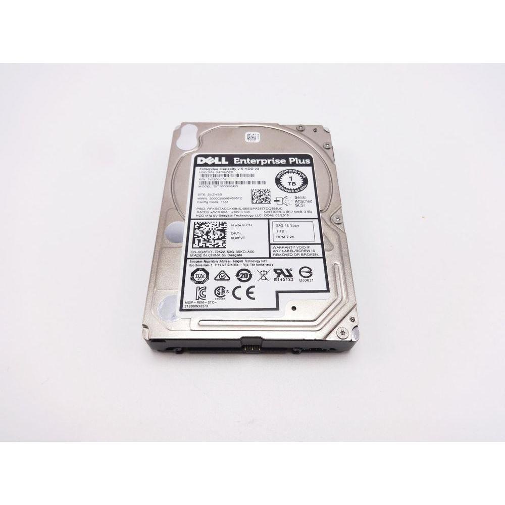 Dell G8FVT 1TB SAS 2.5" 12GBPS 10K Disco-FoxTI